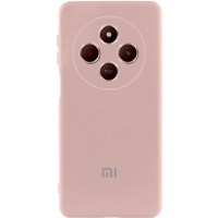 Чохол Silicone Cover Lakshmi Full Camera (AAA) with Logo для Xiaomi Redmi 14C / Poco C75 Рожевий / Pink Sand