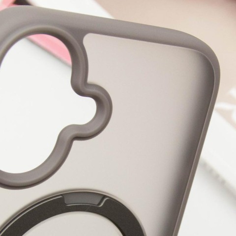 Чохол Ummi Colorful with MagSafe HQ Ring для Apple iPhone 16 (6.1") Grey