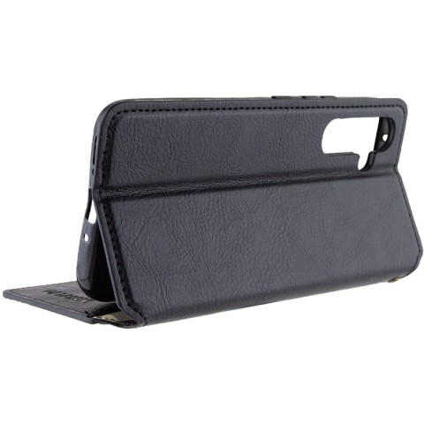 Шкіряний чохол-книжка GETMAN Cubic (PU) для Samsung Galaxy M34 5G Чорний