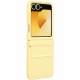 Шкіряний чохол Leather Case (AAA) для Samsung Galaxy Z Flip6 Yellow