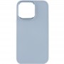 TPU чохол Bonbon Metal Style для Apple iPhone 13 Pro (6.1") Блакитний / Mist blue