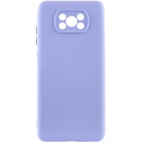 Чохол Silicone Cover Ummi Lakshmi Full Camera (AA) для Xiaomi Poco X3 NFC / Poco X3 Pro Бузковий / Dasheen