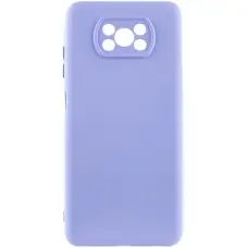 Чохол Silicone Cover Ummi Lakshmi Full Camera (AA) для Xiaomi Poco X3 NFC / Poco X3 Pro Бузковий / Dasheen