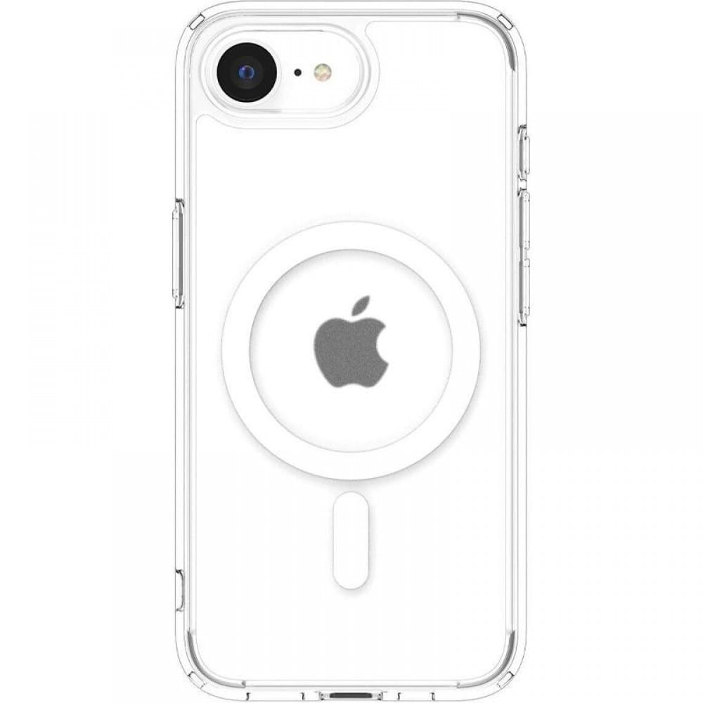 Чохол SGP Ultra Hybrid (MagFit) для Apple iPhone 16e (6.1") Прозорий