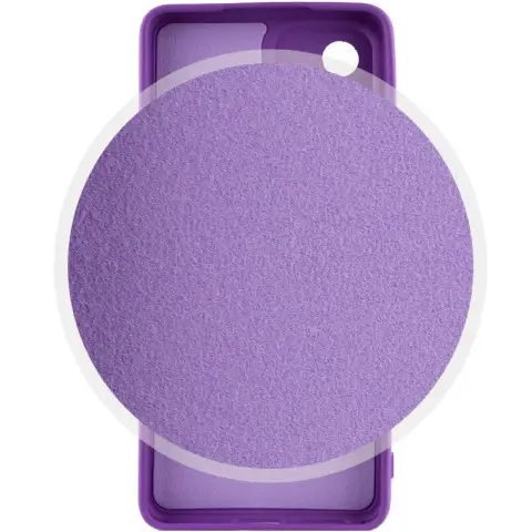 Чохол Silicone Cover Lakshmi Full Camera (A) для Tecno Spark Go 2023 Фіолетовий / Purple