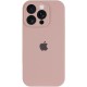 Чохол Silicone Case Full Camera Protective (AA) для Apple iPhone 14 Pro Max (6.7") Рожевий / Pink Sand