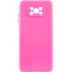 Чохол Silicone Cover Lakshmi Full Camera (AAA) для Xiaomi Poco X3 NFC / Poco X3 Pro Рожевий / Barbie pink