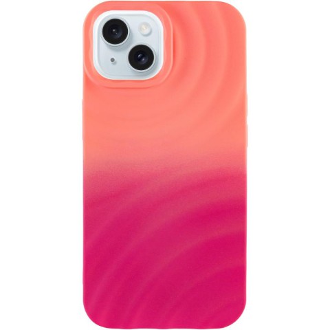 Чохол TPU ColorWave для Apple iPhone 13 / 14 (6.1") Peach / Pink