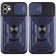 Чохол Ummi Camshield Serge Ring для Apple iPhone 11 (6.1") Синій