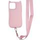 Чохол TPU GETMAN Cat with straps для Apple iPhone 16 Pro (6.3") Pink
