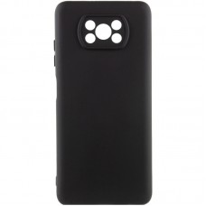 Чохол Silicone Cover Lakshmi Full Camera (AAA) для Xiaomi Poco X3 NFC / Poco X3 Pro Чорний / Black