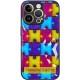 TPU+PC чохол Prisma Fluffie для Apple iPhone XR (6.1") Puzzle