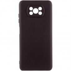 Чохол Silicone Cover Lakshmi Full Camera (AA) для Xiaomi Poco X3 NFC / Poco X3 Pro Шоколадный / Chocolate