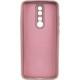 Чохол TPU GETMAN Liquid Silk Full Camera для Xiaomi Redmi 8 Рожевий / Pink Sand