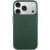 Чохол шкіряний Leather Case (AA) with MagSafe and Animation для Apple iPhone 17 Pro (6.3") Forest Green