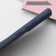 Чохол TPU GETMAN Liquid Silk Full Camera для Samsung Galaxy S21 Синій / Midnight Blue