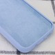 Чохол Silicone Case Full Protective (AA) NO LOGO для Apple iPhone 15 Pro (6.1") Блакитний / Lilac Blue