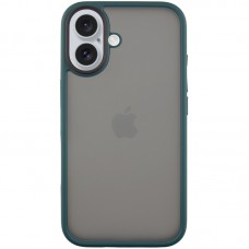 TPU+PC чехол Metal Buttons для Apple iPhone 16 (6.1")