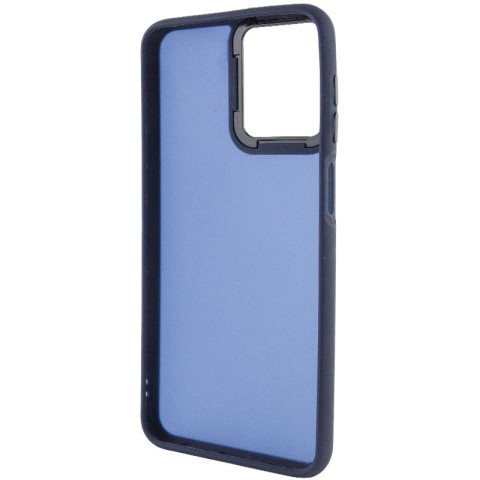 Чохол TPU+PC Lyon Frosted для Motorola Moto E13 Navy Blue