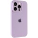 Чохол Silicone Case Full Camera Protective (AA) для Apple iPhone 13 Pro Max (6.7") Бузковий / Lilac