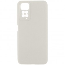 Чохол Silicone Cover Lakshmi Full Camera (AAA) для Xiaomi Redmi Note 11 (Global) / Note 11S Білий / White