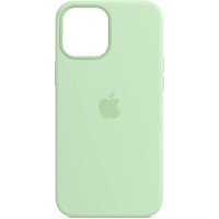 Чохол Silicone Case Full Protective (AA) для Apple iPhone 15 Plus (6.7") Зелений / Pistachio