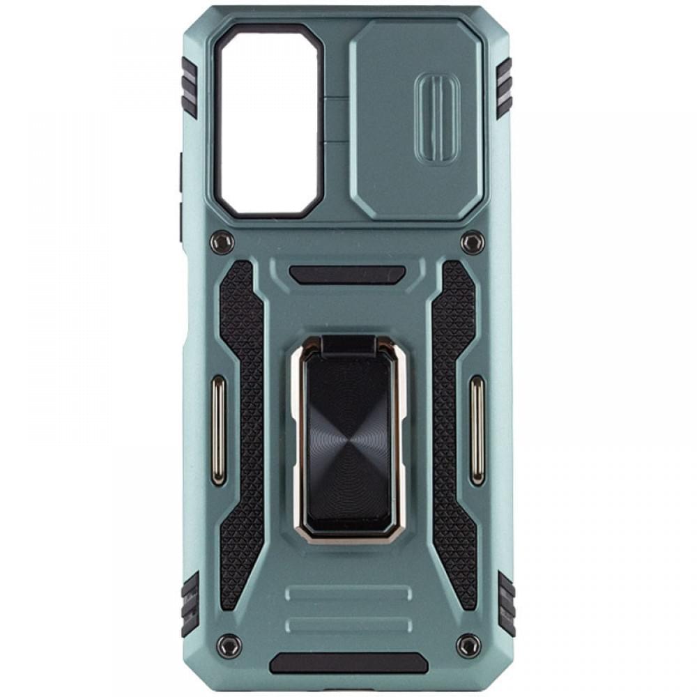 Ударостійкий чохол Camshield Army Ring для Xiaomi Redmi 10 Зелений / Light Green