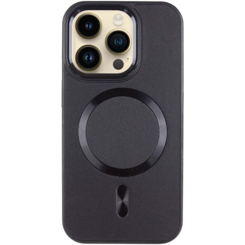 Шкіряний чохол SnapCase with MagSafe для Apple iPhone 15 Pro (6.1") Black