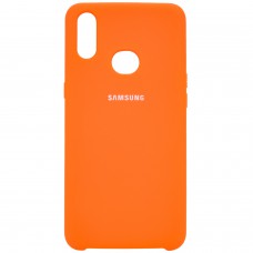 Чохол Silicone Cover (AA) для Samsung Galaxy A10s Помаранчевий / Orange