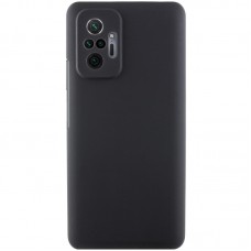 Чохол Silicone Cover Lakshmi Full Camera (AAA) для Xiaomi Redmi Note 10 Pro / 10 Pro Max Чорний / Black