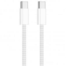 Дата кабель USB-C to USB-C FineWoven 240W for Apple (AAA) (2m) (box) White