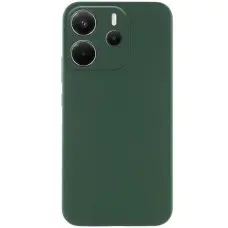 Чохол Silicone Cover Ummi Lakshmi Full Camera (AA) для Xiaomi Redmi Note 14 4G (Europe version) Зелений / Dark green