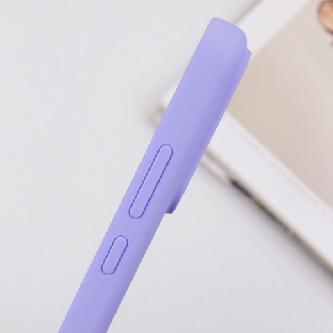 Чохол Silicone Cover Lakshmi (AAA) для Xiaomi 14 Pro Бузковий / Dasheen