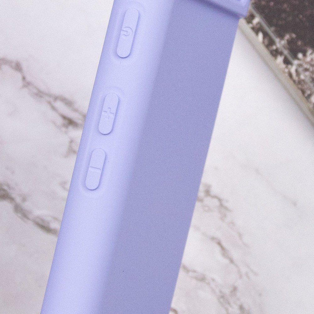 Чохол Silicone Cover Lakshmi Full Camera (AAA) для Google Pixel 7 Бузковий / Dasheen