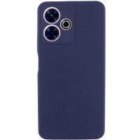 Чохол Silicone Cover Lakshmi Full Camera (AAA) для Xiaomi Redmi Note 14 5G Темно-синій / Midnight blue