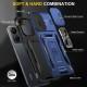 Ударостійкий чохол Camshield Army Ring для Xiaomi Redmi 13C / Poco C65 Синій / Navy