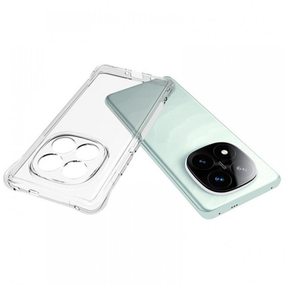 TPU чохол GETMAN Ease logo посилені кути Full Camera для Xiaomi Poco X7 Безбарвний (прозорий)