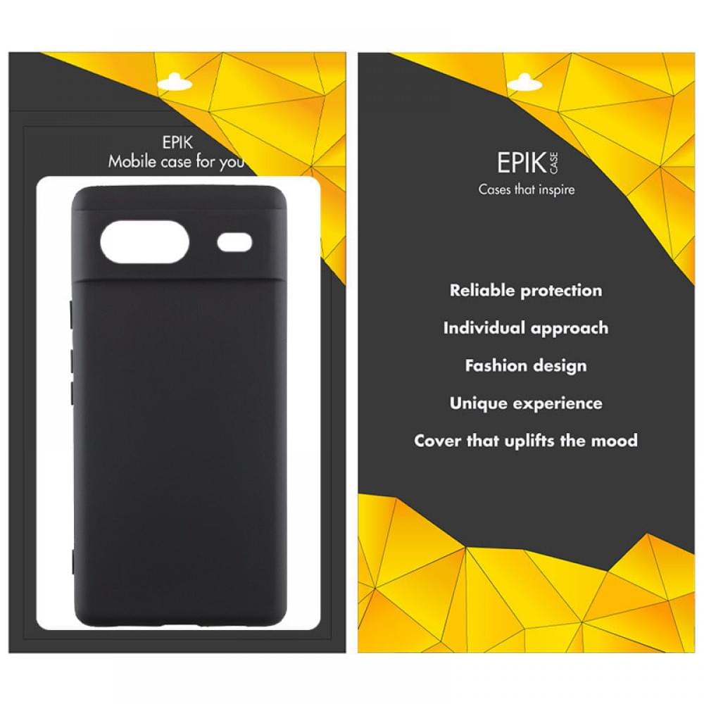 Чохол TPU Epik Black Full Camera для Google Pixel 9a Чорний