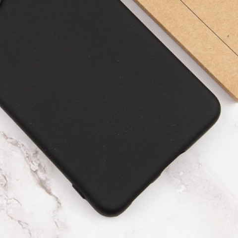 Чохол TPU GETMAN Liquid Silk Full Camera для Samsung Galaxy A32 4G Чорний / Black