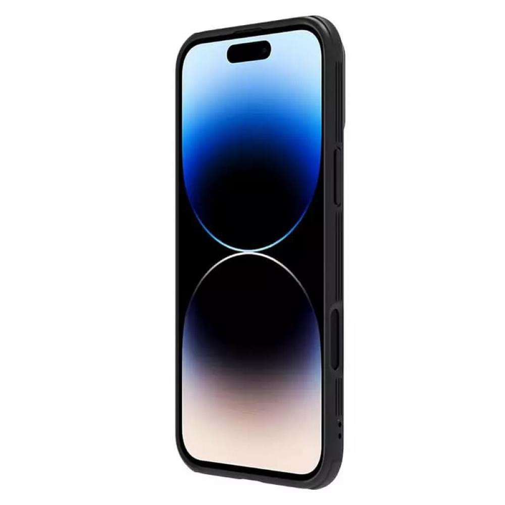 Карбонова накладка Nillkin CamShield Pro Magnetic для Apple iPhone 16 Plus (6.7") Black