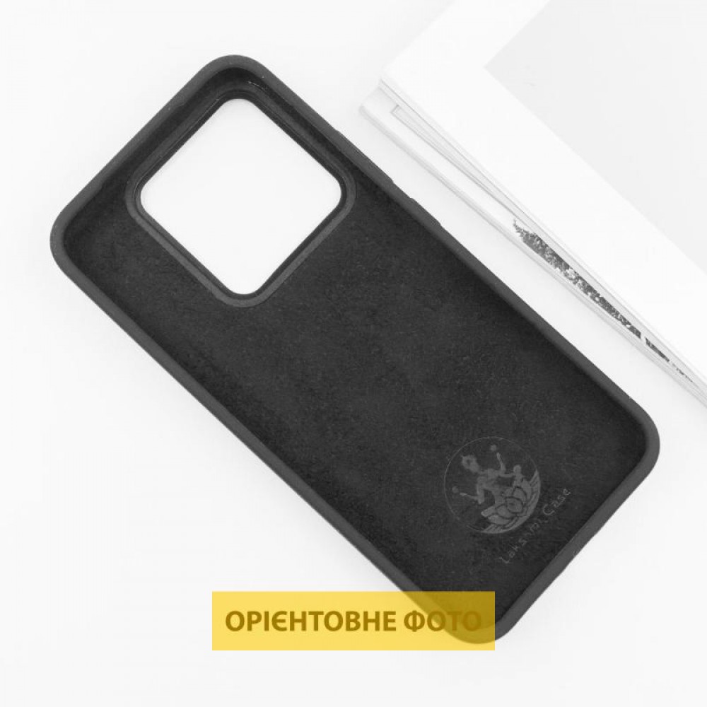 Чохол Silicone Cover Lakshmi (AAA) для Xiaomi Poco X6 / Note 13 Pro 5G Чорний / Black