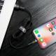 Дата кабель Baseus Cafule Lightning Cable 1.5A (2m) (CALKLF-C) Сірий / Чорний