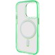 Чохол TPU Iris with MagSafe для Apple iPhone 13 Pro Max (6.7") Салатовий