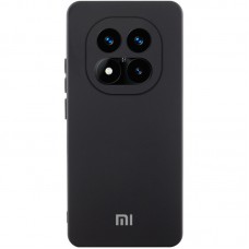 Чохол Silicone Cover Lakshmi Full Camera (AA) with logo для Xiaomi Redmi Note 14 Pro 4G/5G Чорний / Black