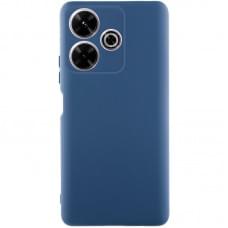 Чохол TPU GETMAN Liquid Silk Full Camera для Xiaomi Redmi 13 4G / Poco M6 4G Синій / Navy Blue