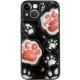 TPU+PC чохол Prisma Plushie для Apple iPhone 14 (6.1") Paws