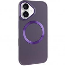 TPU чехол Bonbon Metal Style with MagSafe для Apple iPhone 16 Plus (6.7")