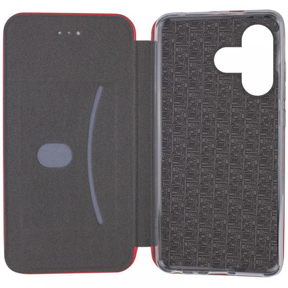 Шкіряний чохол-книжка Classy для Xiaomi Redmi 13 4G / Poco M6 4G Червоний