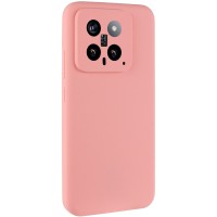 Чохол Silicone Cover Lakshmi Full Camera (AA) для Xiaomi 14 Рожевий / Pink