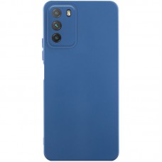 Чохол Silicone Cover Lakshmi Full Camera (AA) для Xiaomi Poco M3 Синій / Navy Blue